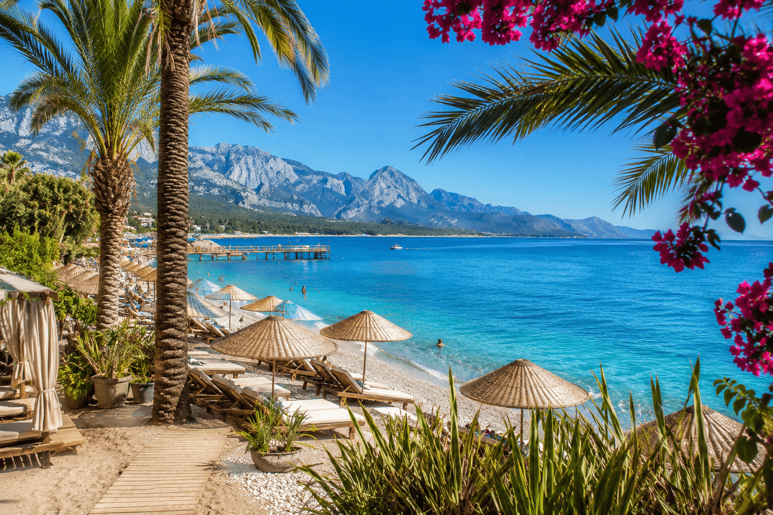 Antalya időjárása és a legjobb utazási időszak
